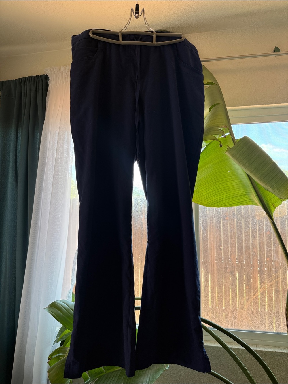 Navy Blue Women's Scrub Pants